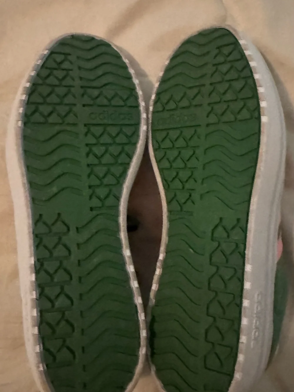 adidas Women's platform Green & Pink Classic Sneaker - Picture 3 of 3